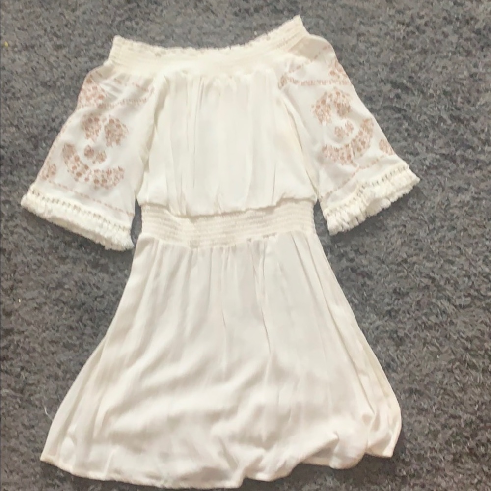 Off the shoulder dress